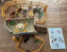 Playmobil Großes Tierhaus, Tierpark 3634 von 1994 Tiere Zoo mit Anleitung