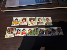 VERKAUFE 10 ORIGINAL BILDER PANINI FUSSBALL FRANKREICH 1981 LOT NUMMER 4