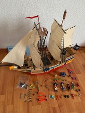Playmobil 4290 Piratentarnschiff Gebraucht, Bitte Beschreibung + Fotos beachten