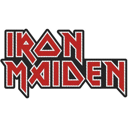 Iron maiden logo cut out - -,