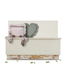 Truhenbank Shabby Chic