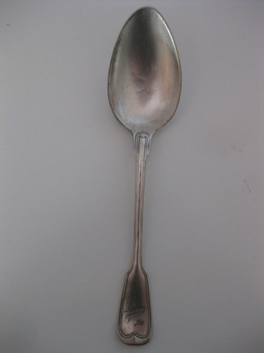 Löffel alt silber - alt, silber/versilbert