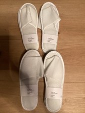 4x Badeslipper Saunaschuhe