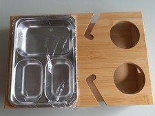 Snackbox Sofabar Couchbar Betttablet Couchtablett Couchorganizer Snacks Weinglas