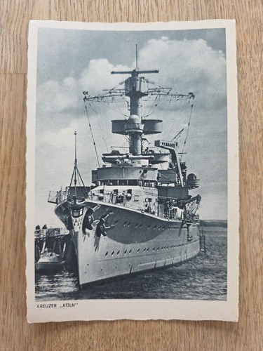 Foto marine kreuzer köln - foto, ak