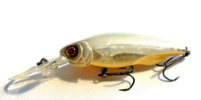 Megabass Bait-X Wobbler, Crankbait, Kunstköder, 6,6 cm, Floating