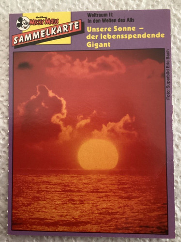 Micky maus sammelkarten - maus,