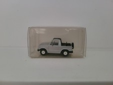 Modellautos 1:87 Mitsubishi Pajero Cabrio offen in EVP von Rietze in silber