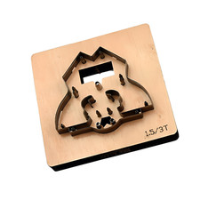 Kuhmotiv Umrisswerkzeug