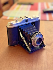 Agfa Isolette I (Agnar 85 mm f/4,5) Vintage Kamera Fotoapparat, 1950er