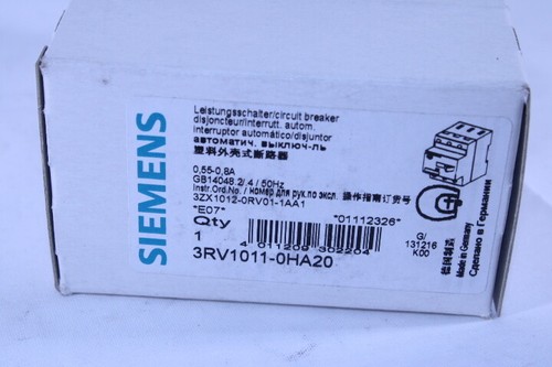 Siemens sirius 3rv1011 0ha20 - siemens,