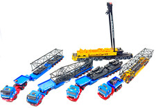 Kibri 10356 HO Gittermastkran auf Reisen - fertig gebauter Bausatz HO H0 1:87