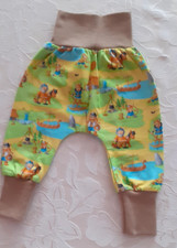 HANDMADE Baby-Pumphose-Mitwachshose Wikinger Gr. 68 Unikat  ungetragen s. Fotos