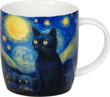 Könitz Tasse Arty Animals Van Gogh's Cat Katze Form: Franz 0,35 L Porzellan