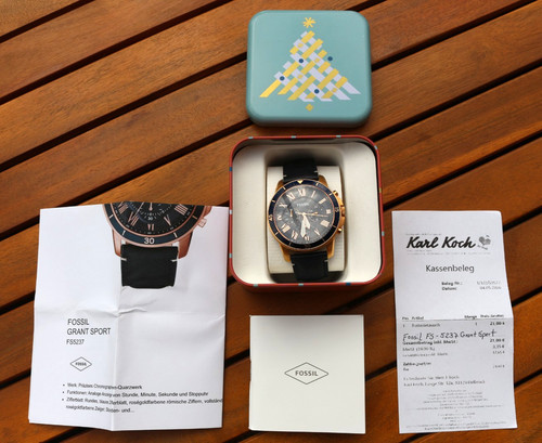 Fossil herrenuhr grant 5237 - fossil,