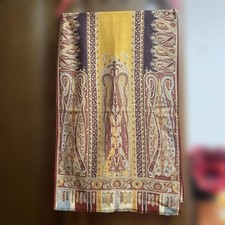 Etro Paisley Wolle Seide Stola