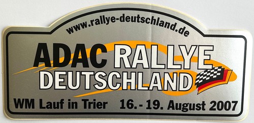 Original aufkleber adac - original, rallye