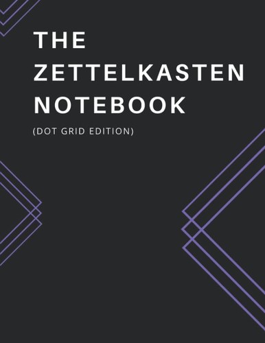 Zettelkasten notebook 5x11 - notebook, 8.5x11"