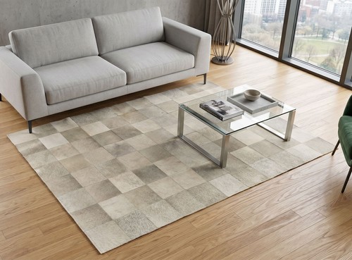 Patchwork kuhfell teppich 200 - patchwork,