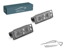 KENNZEICHENLEUCHTE BELEUCHTUNG FÜR RENAULT MERCEDES FIAT OPEL 2x ORIGINAL VEGO