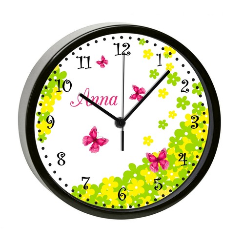 Kinder wanduhr kinderzimmer - wanduhr,