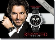 Thomas Anders Chronograph, Riedenschild, Limitiert Auf 299 Weltweit, Neu