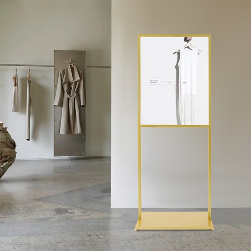 Gold werbe display ständer - gold, werbe-display-ständer