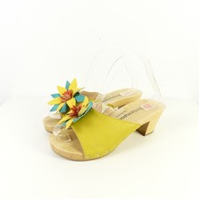 BERKEMANN Holz Sandale Leder