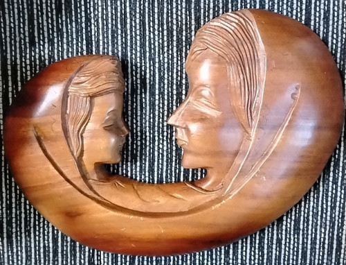 Vintage holz geschnitzt - vintage, geschnitzt-