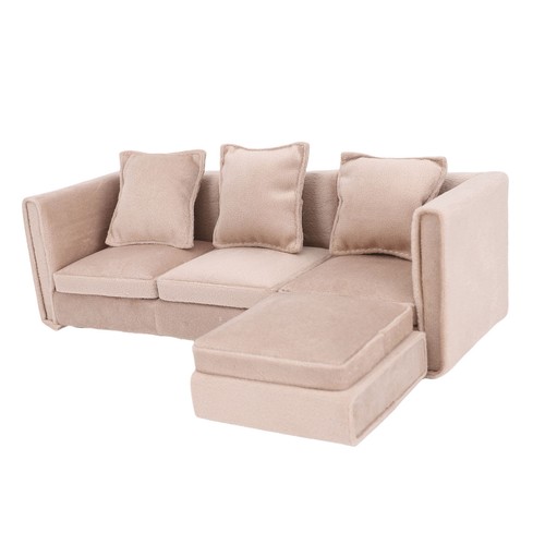 Miniatur puppenhaus sofa - miniatur-puppenhaus-sofa, im