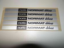 Typenschild für Noris Norimat Deluxe Projektor 5 Stück Vintage NOS W220