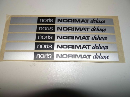 Typenschild für noris - für, norimat