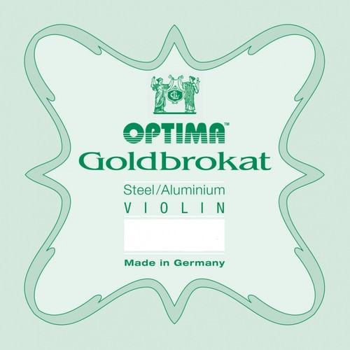 Optima goldbrokat aluminium - goldbrokat,