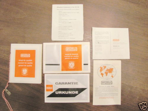 Garantie vintage projektor - garantie,