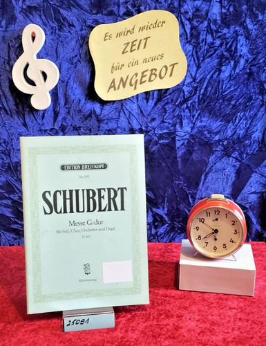 Schubert messe dur - g-dur", d
