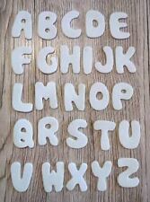 Buchstaben Moosgummi 104 Stück Weiß basteln dekorieren, Neu