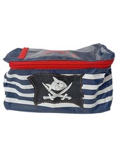 COPPENRATH Sharky Lenkertasche Kinder Blau Weiß Streifen Hai Pirat