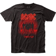ACDC PWR Up Mens T Shirt Music