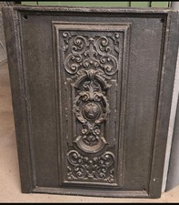 Antike Kaminplatte Aus