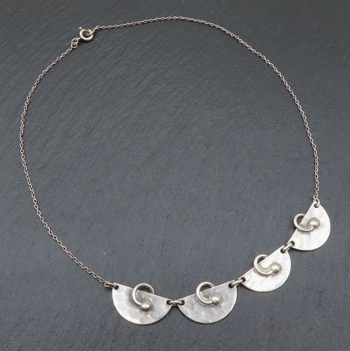 Art deco collier 835er - art, silber