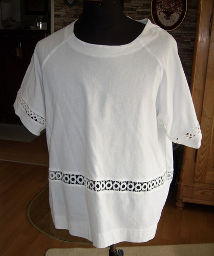 Weiße bluse mit - weiße,