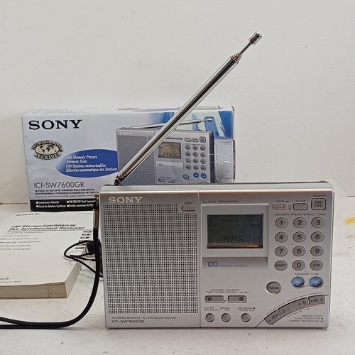 Sony icf sw7600gr - icf-sw7600gr, pll