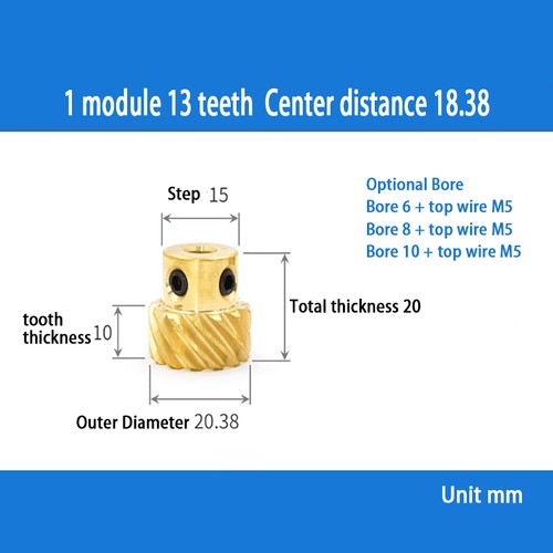 Modul links spirale - 1/1.5,