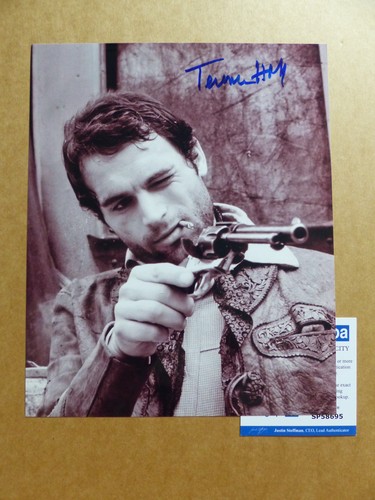Terence hill signed autogramm - hill,