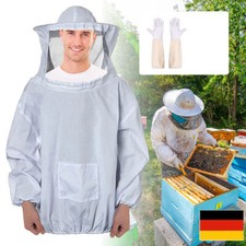 Beekeepers Schutzanzug Imkerjacke Mit Hut Schleier ImkerJacke Imkerei Handschuhe