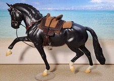 Spanisches Iberisches Portugiesisches Sattel Set Resin Breyer Stone Modellpferde