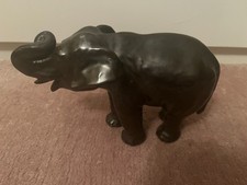 Elefantenfigur, massiv, Dekoration, Stein