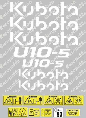 Aufkleber sticker grafik set - sticker,