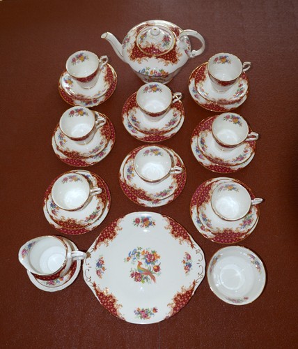 Vintage paragon rockingham rot - vintage,