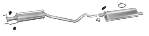 Auspuff für opel - auspuff, f